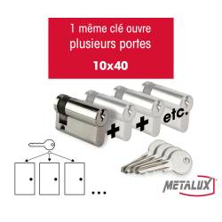 composez votre lot de cylindres