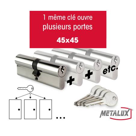 composez votre lot de cylindres