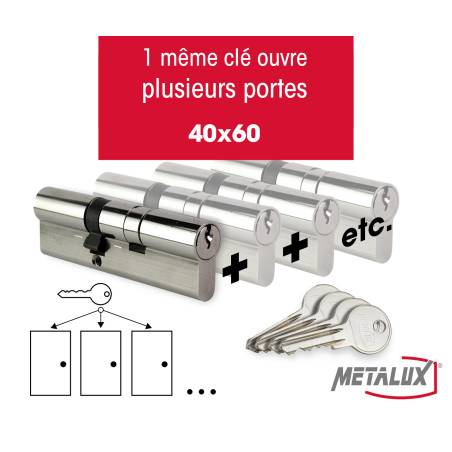 composez votre lot de cylindres