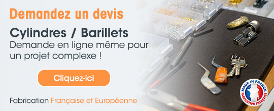 Devis pour cylindres - barillets