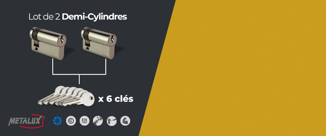 2 Barillets + 6 clés